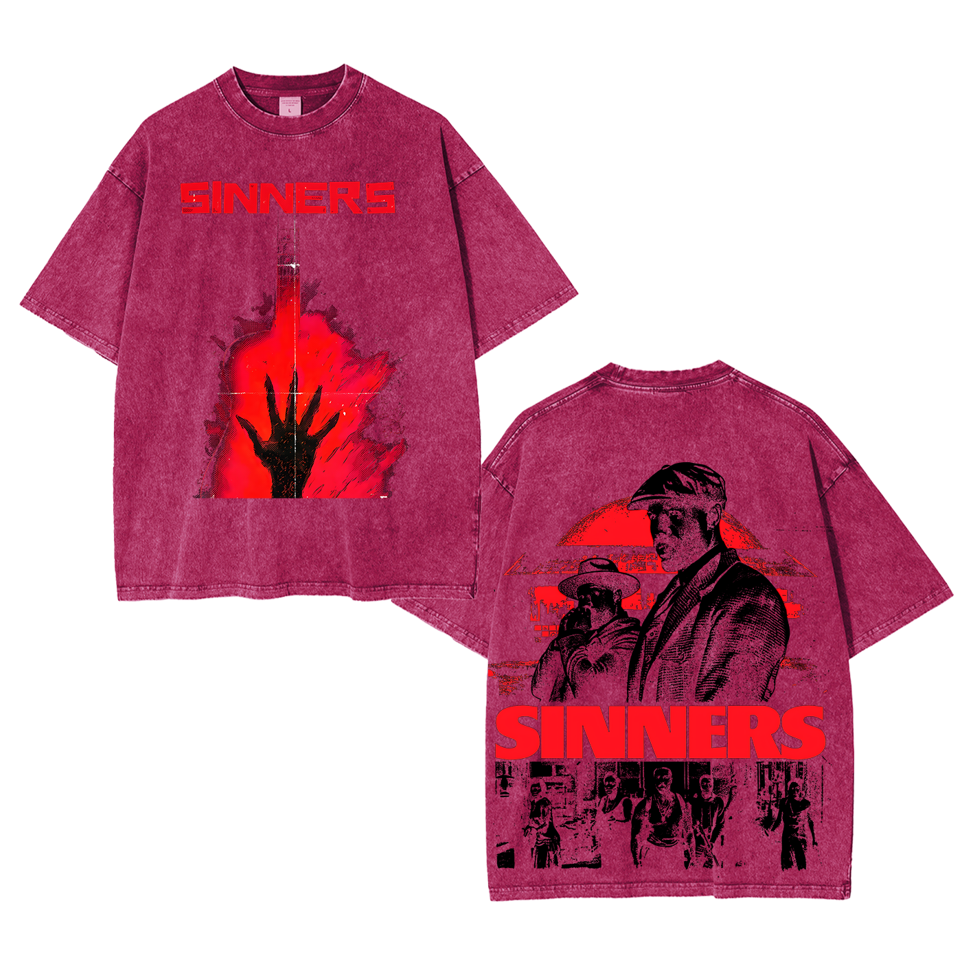 Sinners Movie Oversized T-shirt/Crewneck/Hoodie