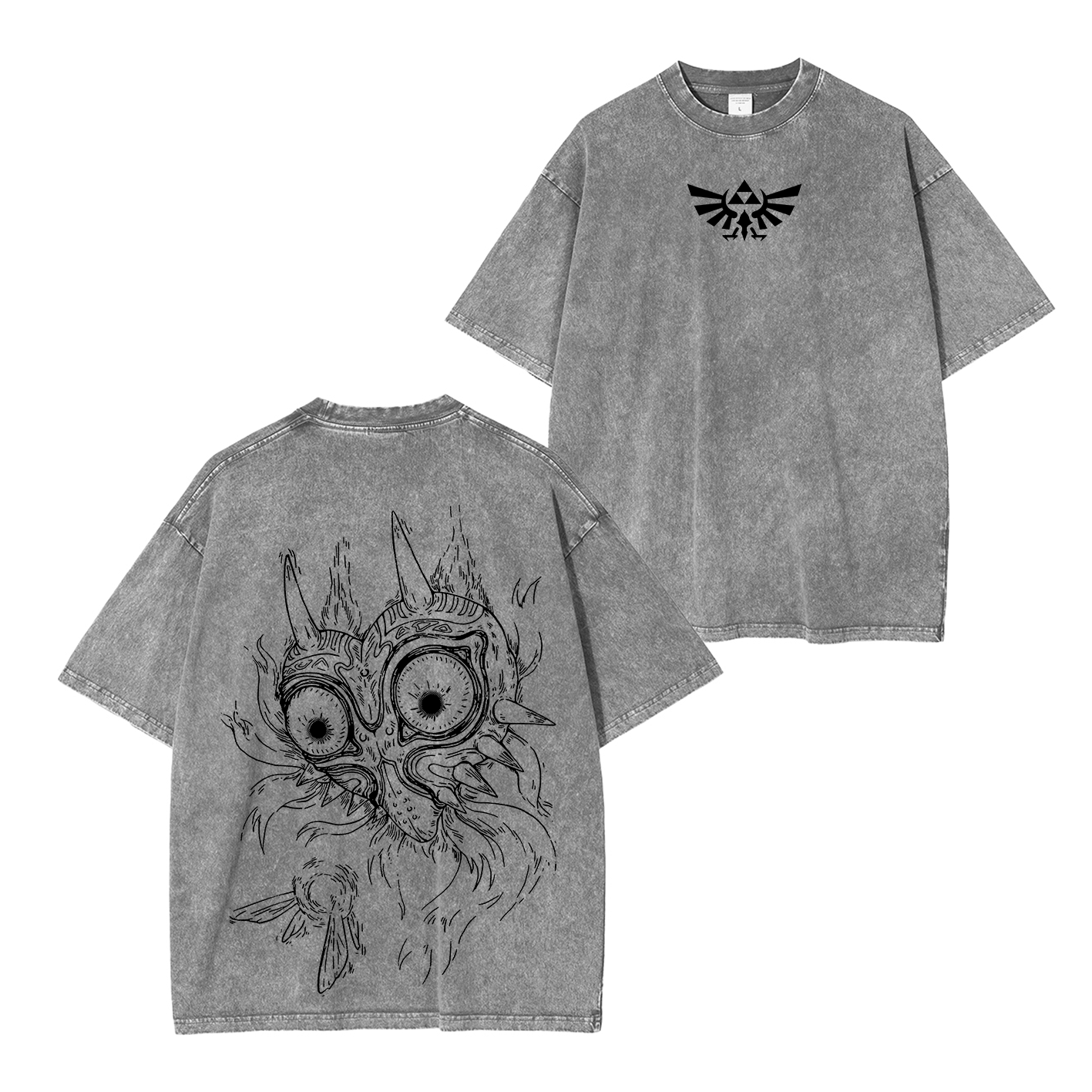 Zelda Majora's Mask Premium  Unisex Washed Unisex Washed T-shirt/Crewneck/Hoodie