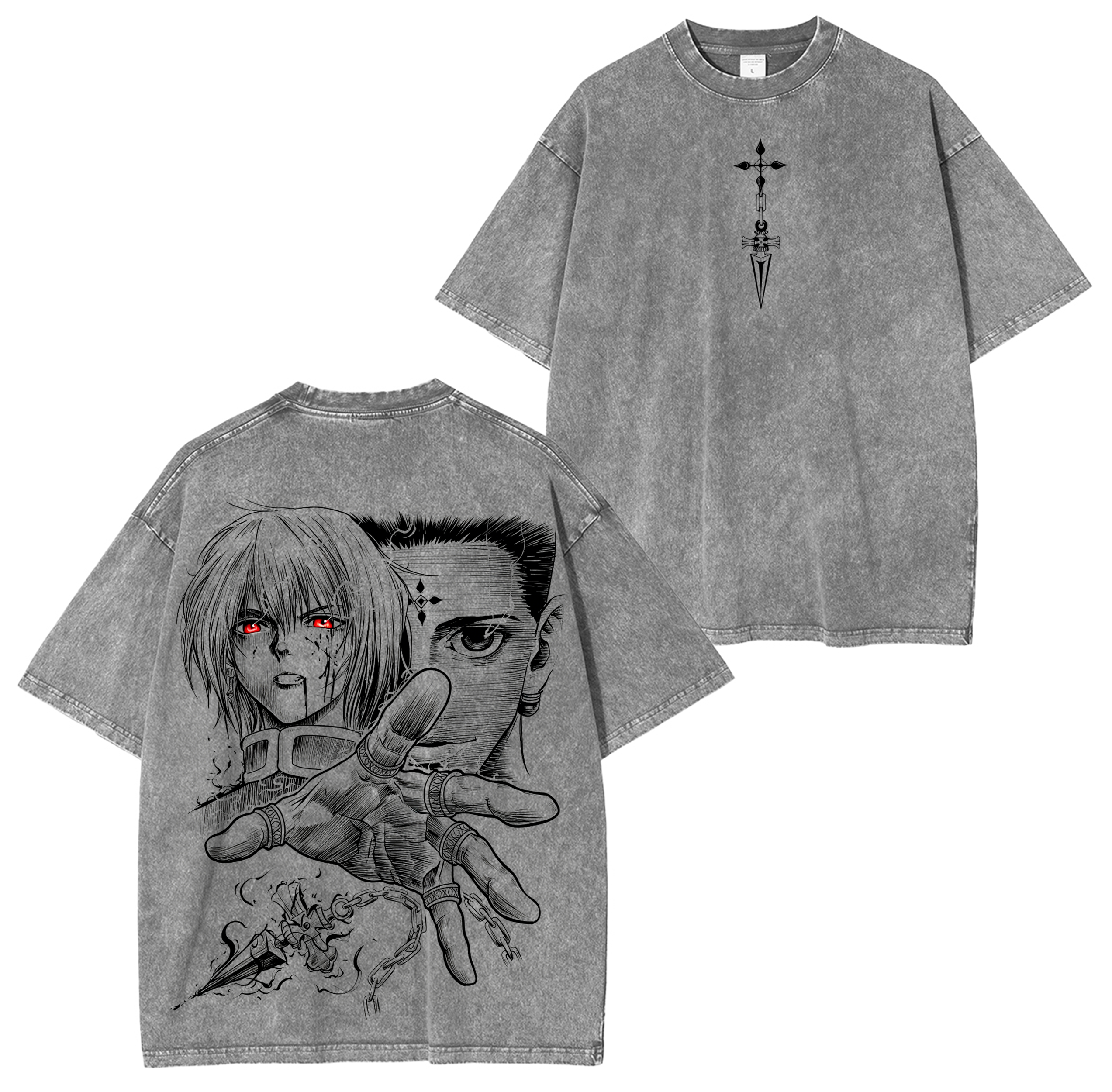 Kurapika Hunter x Hunter Washed T-shirt/Crewneck/Hoodie