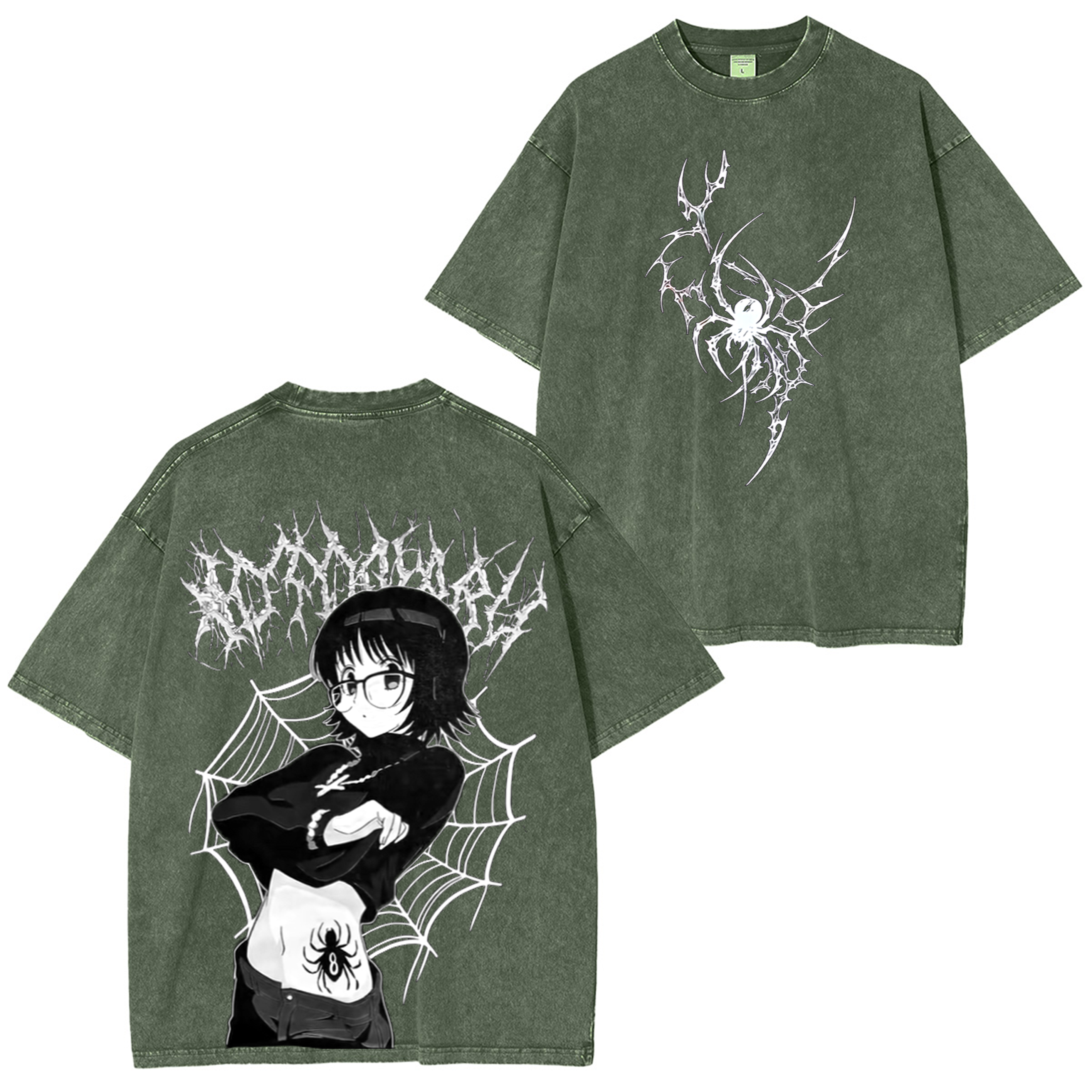 Shizuku Hunter x Hunter Anime Washed T-shirt/Crewneck/Hoodie