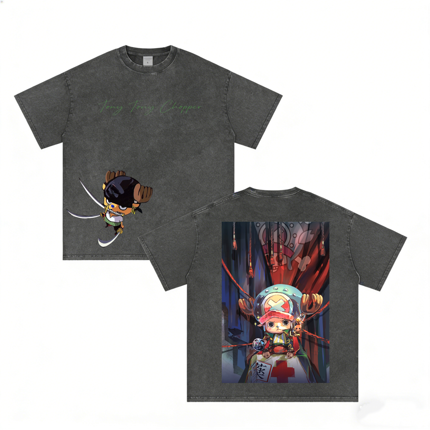 Tony Tony Chopper,One Piece Unisex Washed T-Shirt