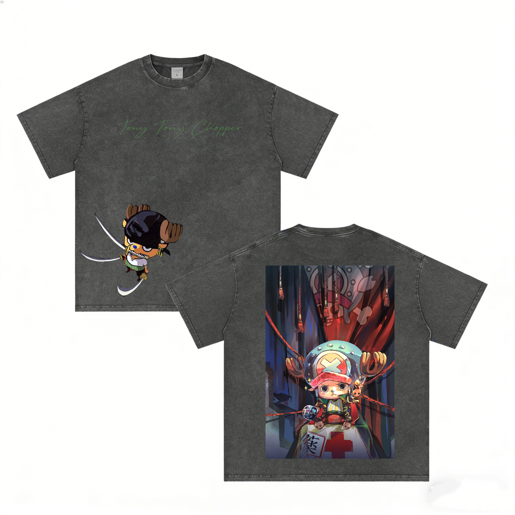 Tony Tony Chopper,One Piece Unisex Washed T-Shirt