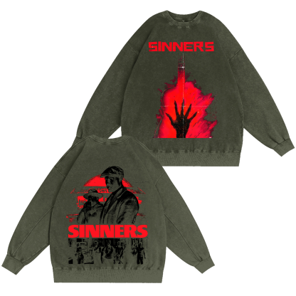 Sinners Movie Oversized T-shirt/Crewneck/Hoodie