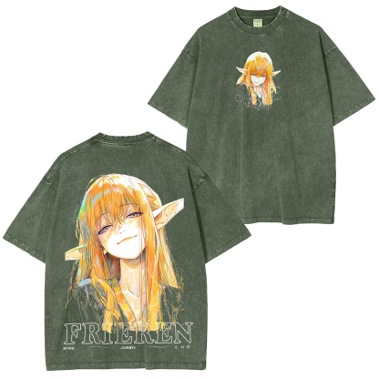 Frieren Anime Oversized T-shirt/Crewneck/Hoodie