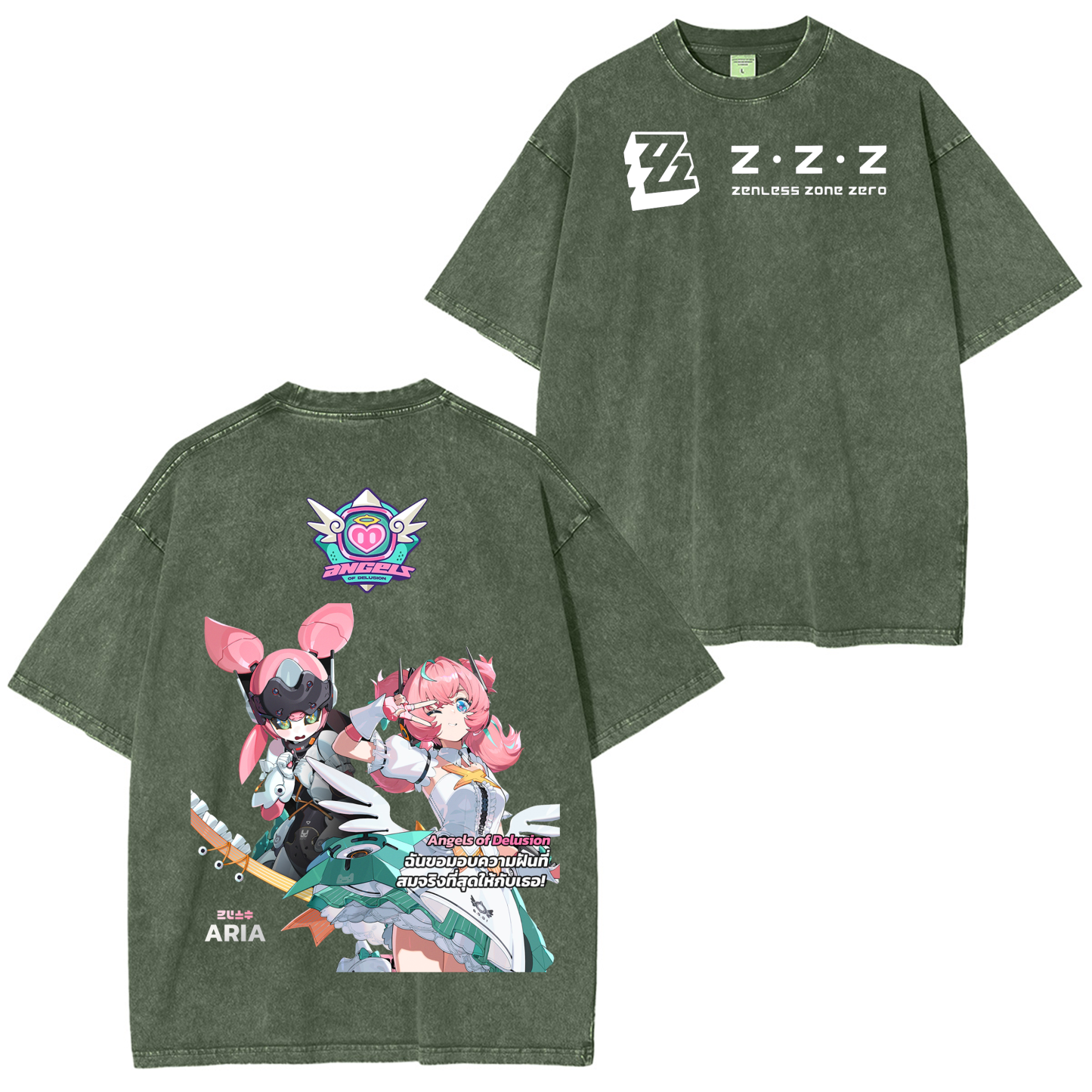 Zenless Zone Zero Oversized T-shirt/Crewneck/Hoodie