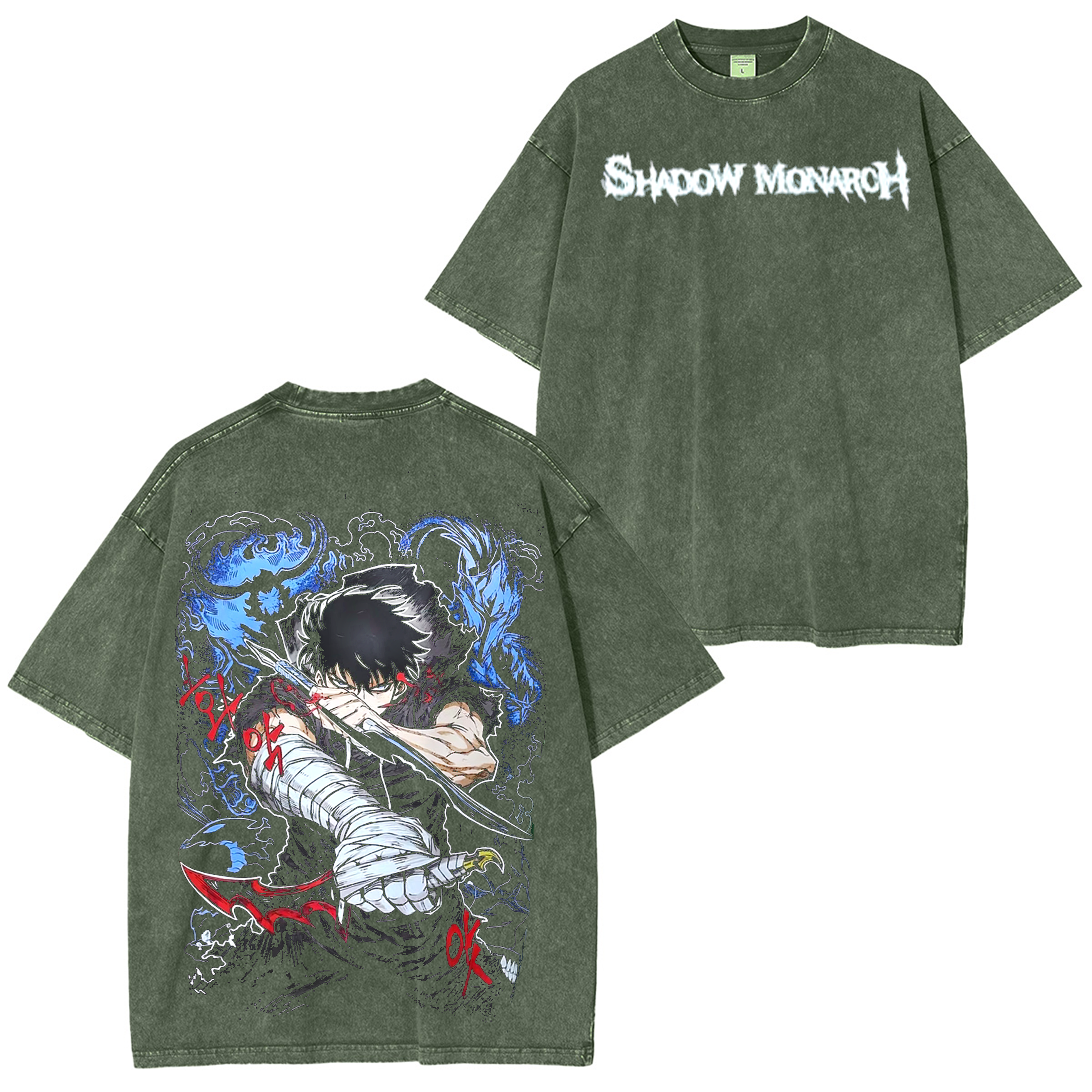Solo Leveling Anime Oversized T-shirt/Crewneck/Hoodie