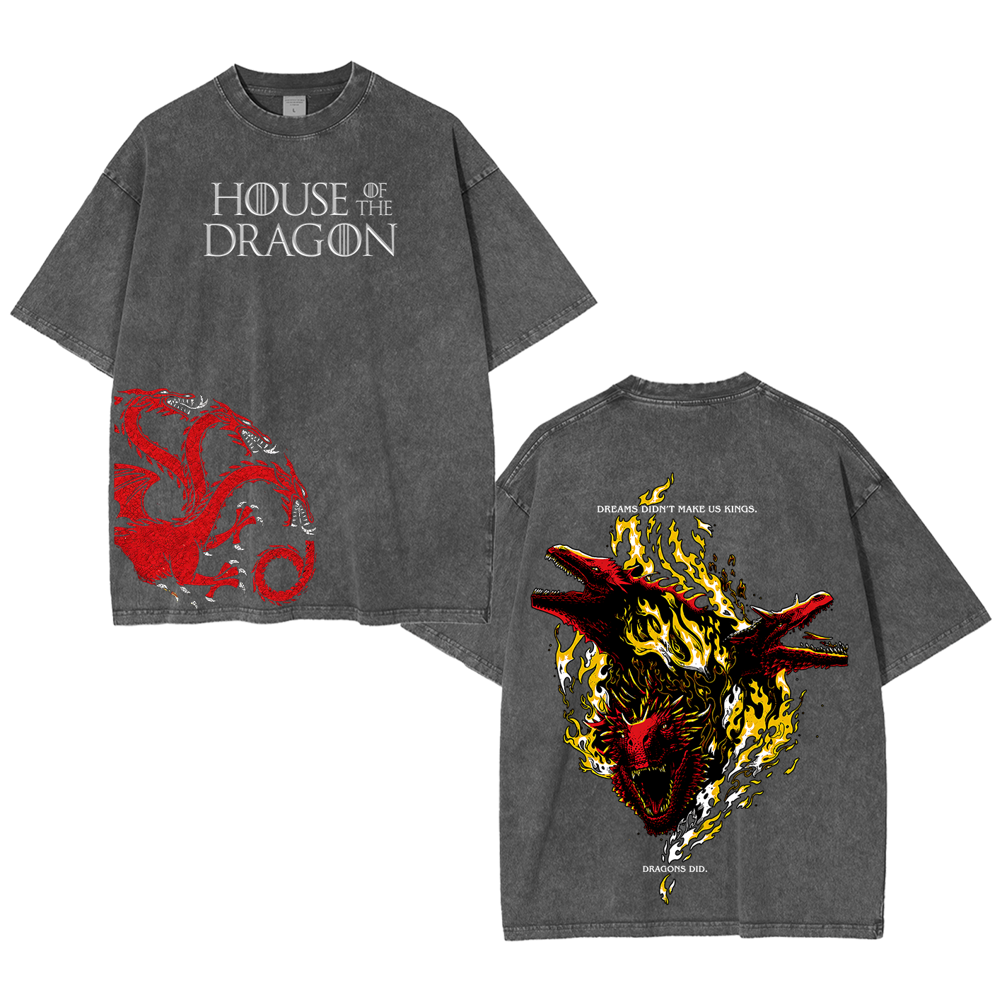 Washed T-shirt/Crewneck/Hoodie