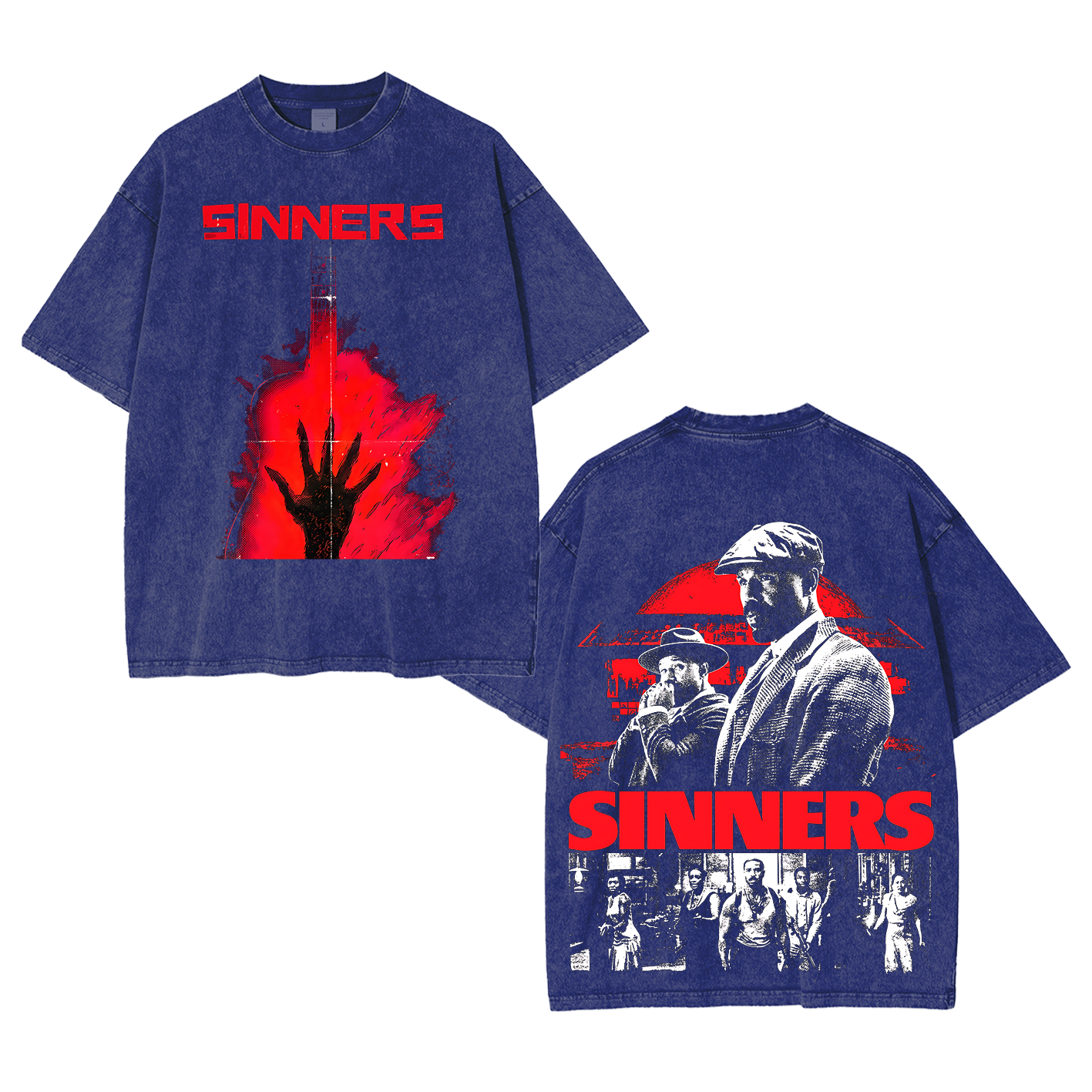 Sinners Movie Oversized T-shirt/Crewneck/Hoodie