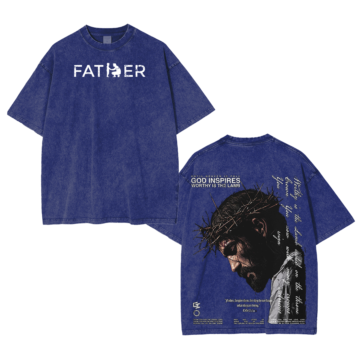 Father Forgive ThemOversized T-shirt/Crewneck/Hoodie