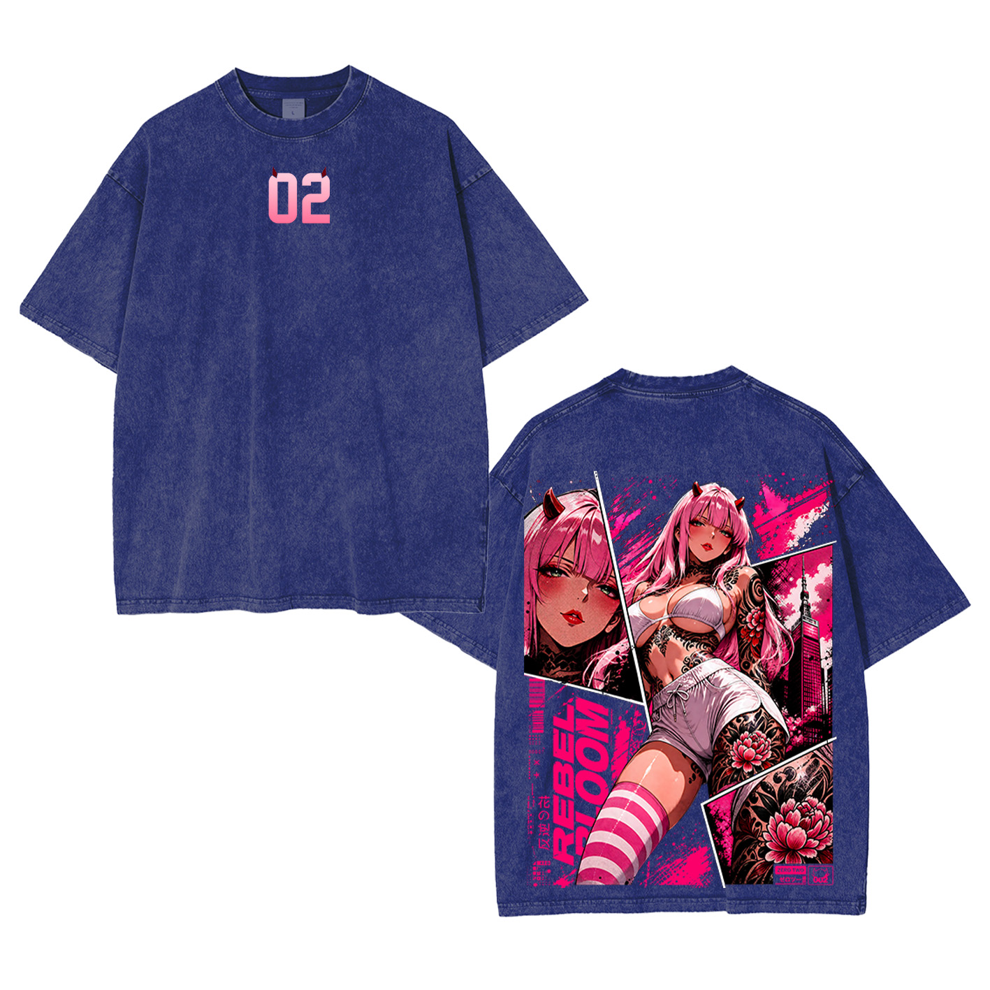 Absolute Cutie ZeroTwo Oversized T-shirt/Crewneck/Hoodie