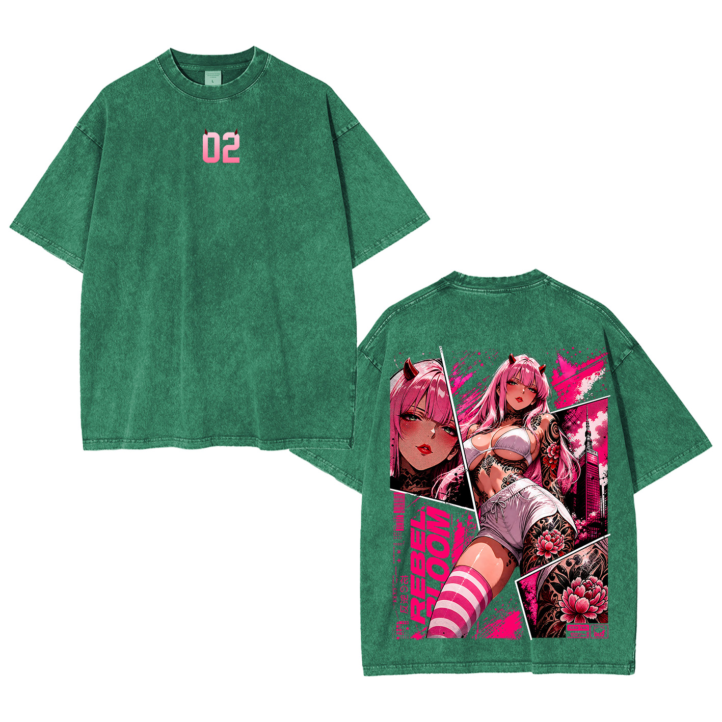 Absolute Cutie ZeroTwo Oversized T-shirt/Crewneck/Hoodie