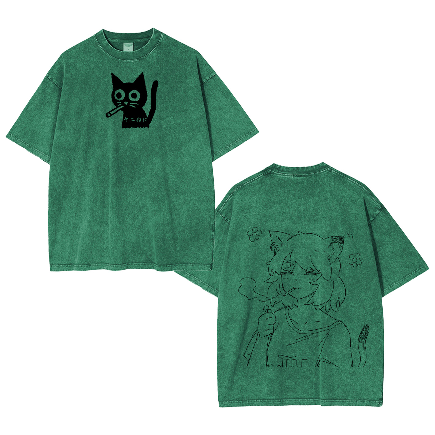 Yani Neko Oversized T-shirt/Crewneck/Hoodie