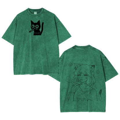 Yani Neko Oversized T-shirt/Crewneck/Hoodie