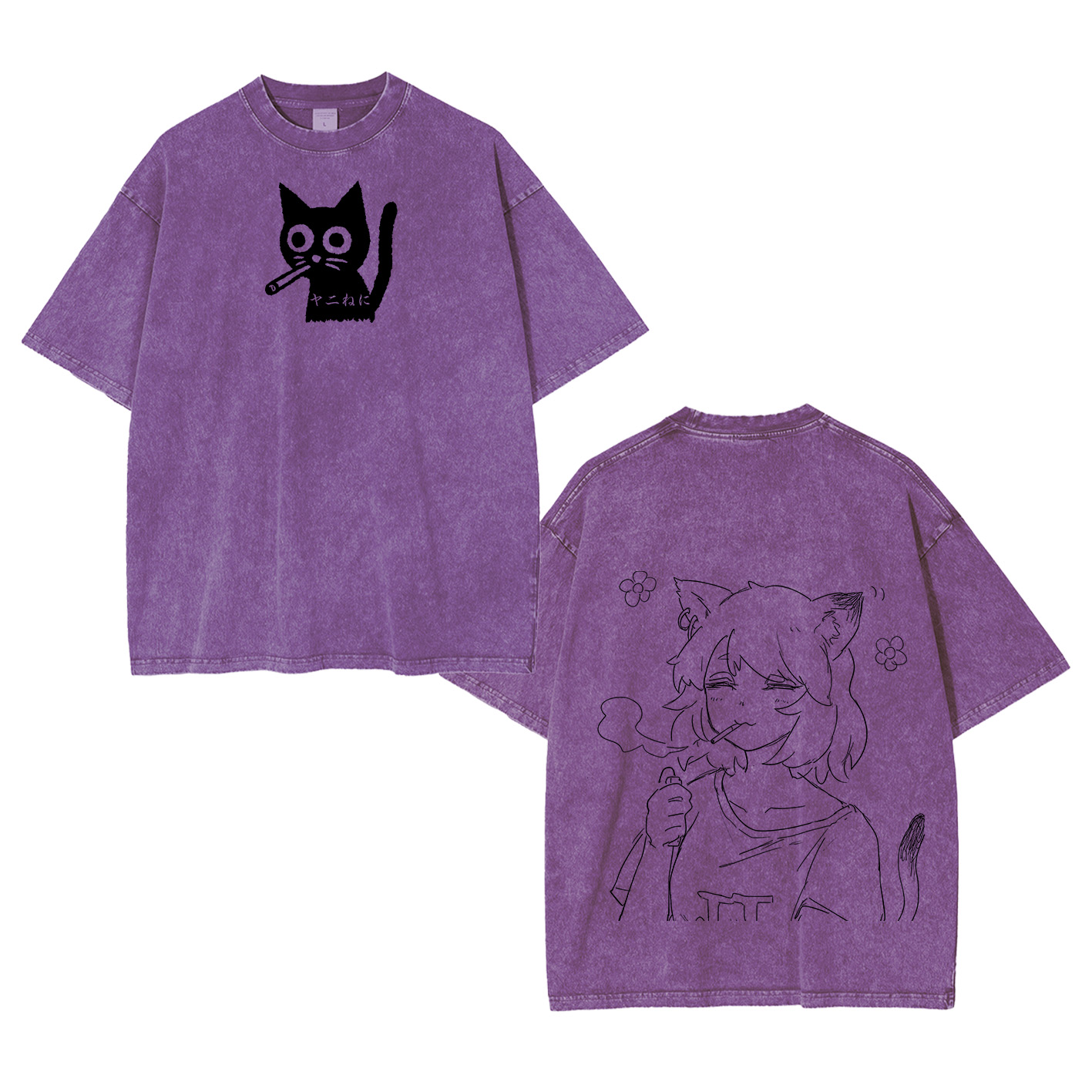 Yani Neko Oversized T-shirt/Crewneck/Hoodie