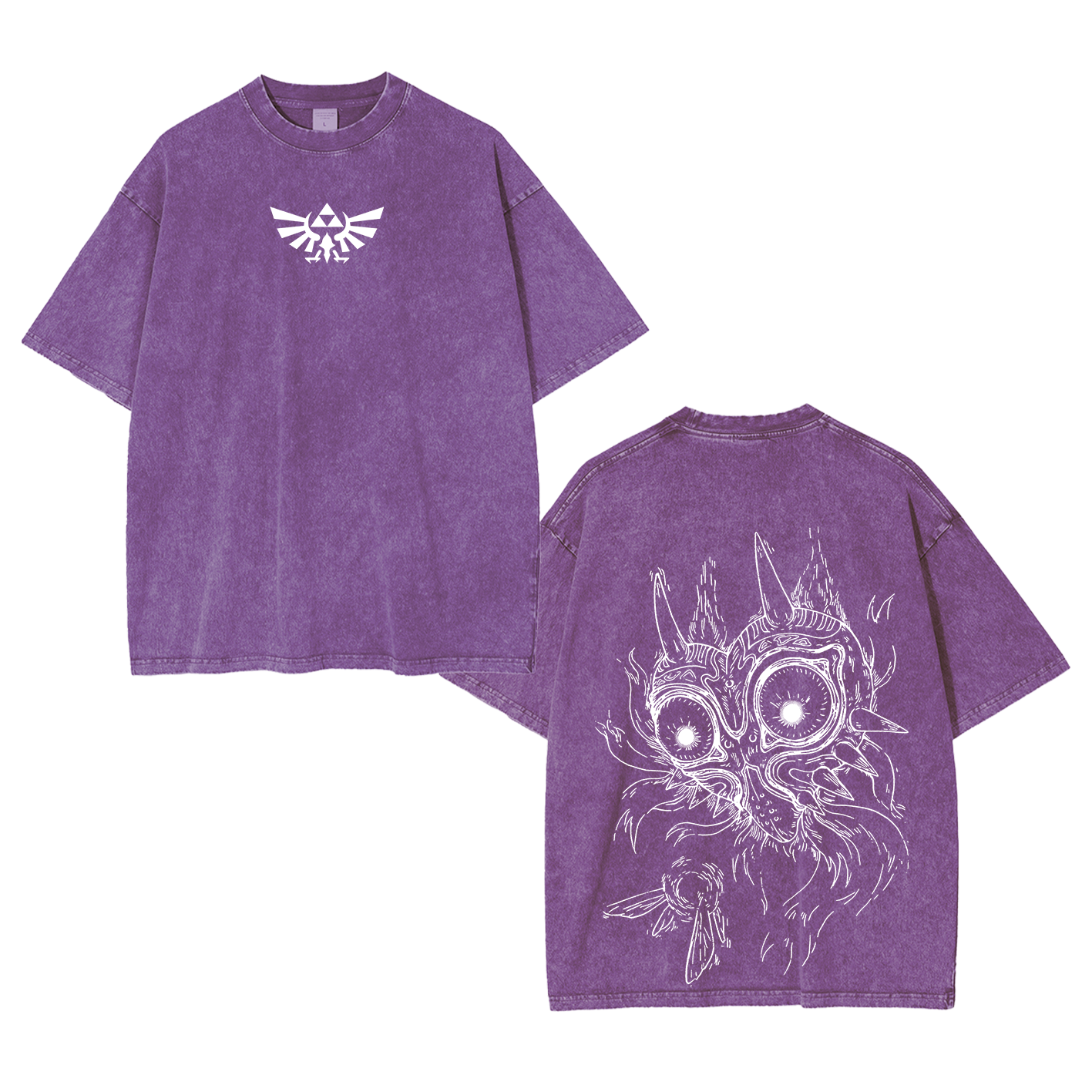 Zelda Majora's Mask Premium  Unisex Washed Unisex Washed T-shirt/Crewneck/Hoodie