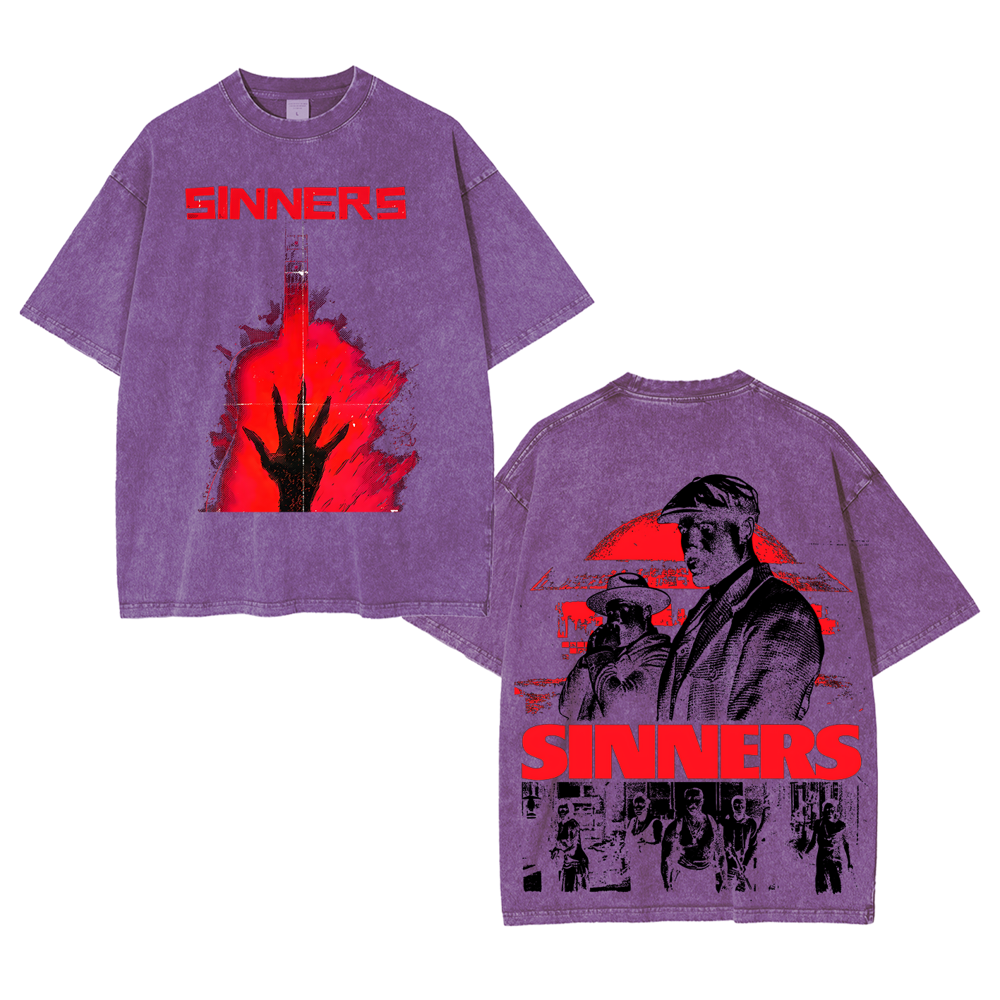 Sinners Movie Oversized T-shirt/Crewneck/Hoodie
