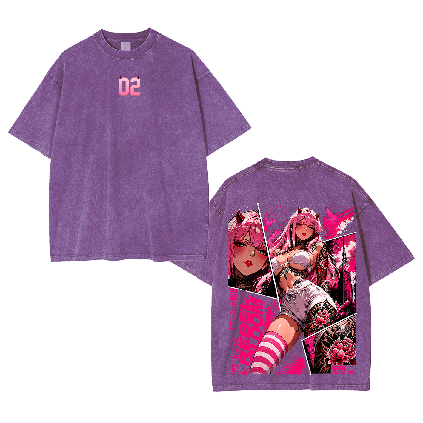 Absolute Cutie ZeroTwo Oversized T-shirt/Crewneck/Hoodie