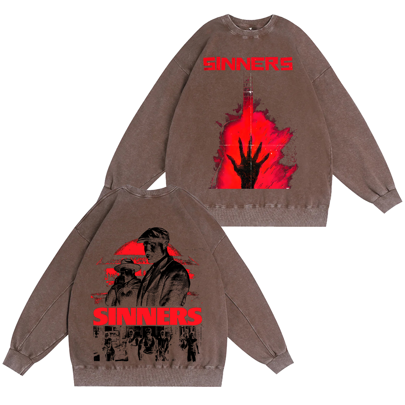 Sinners Movie Oversized T-shirt/Crewneck/Hoodie