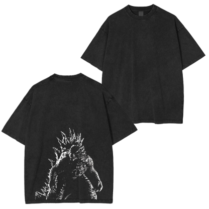 Godzilla Unisex Washed T-Shirt