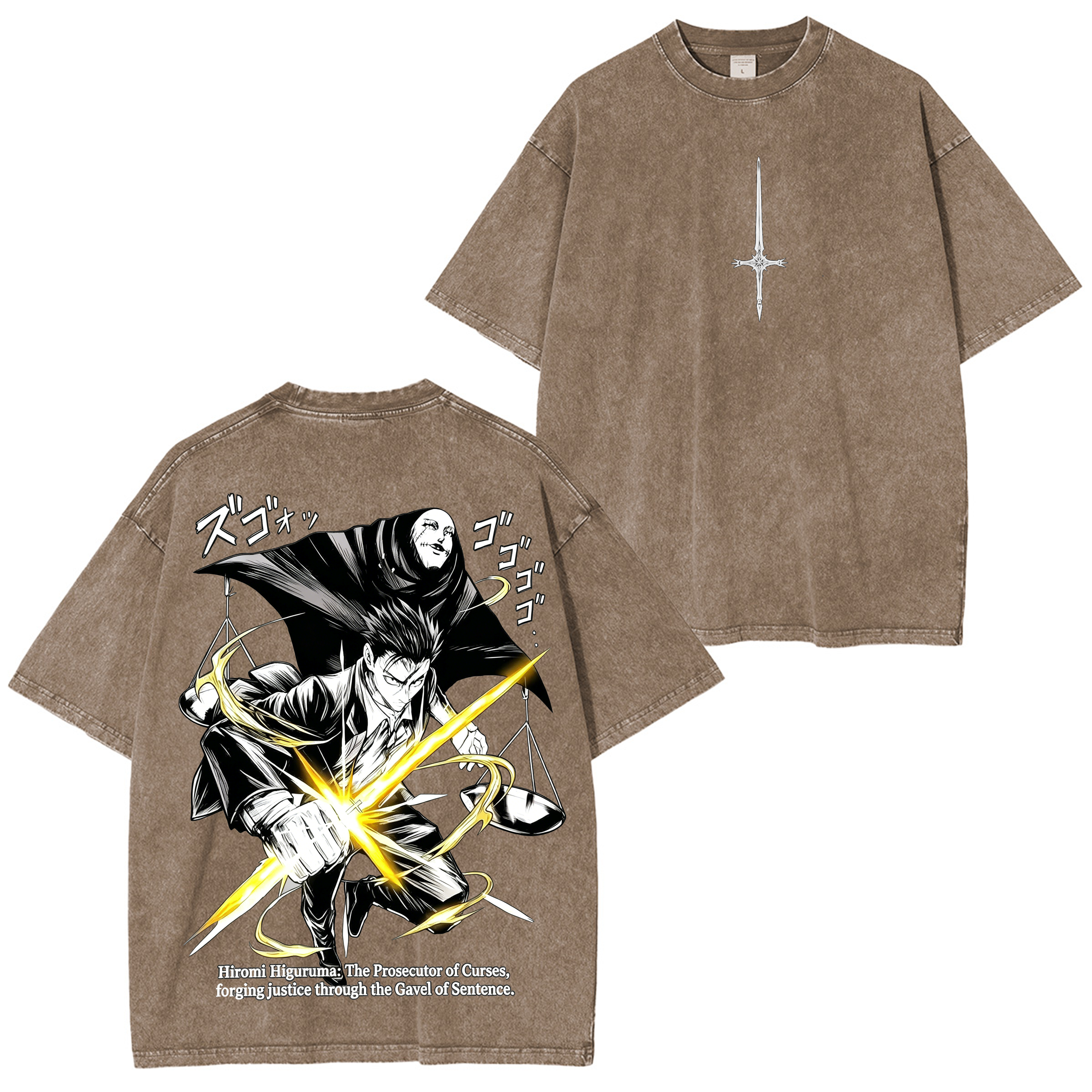 Higuruma Hiromi,Jujutsu Kaisen Unisex Washed T-Shirt