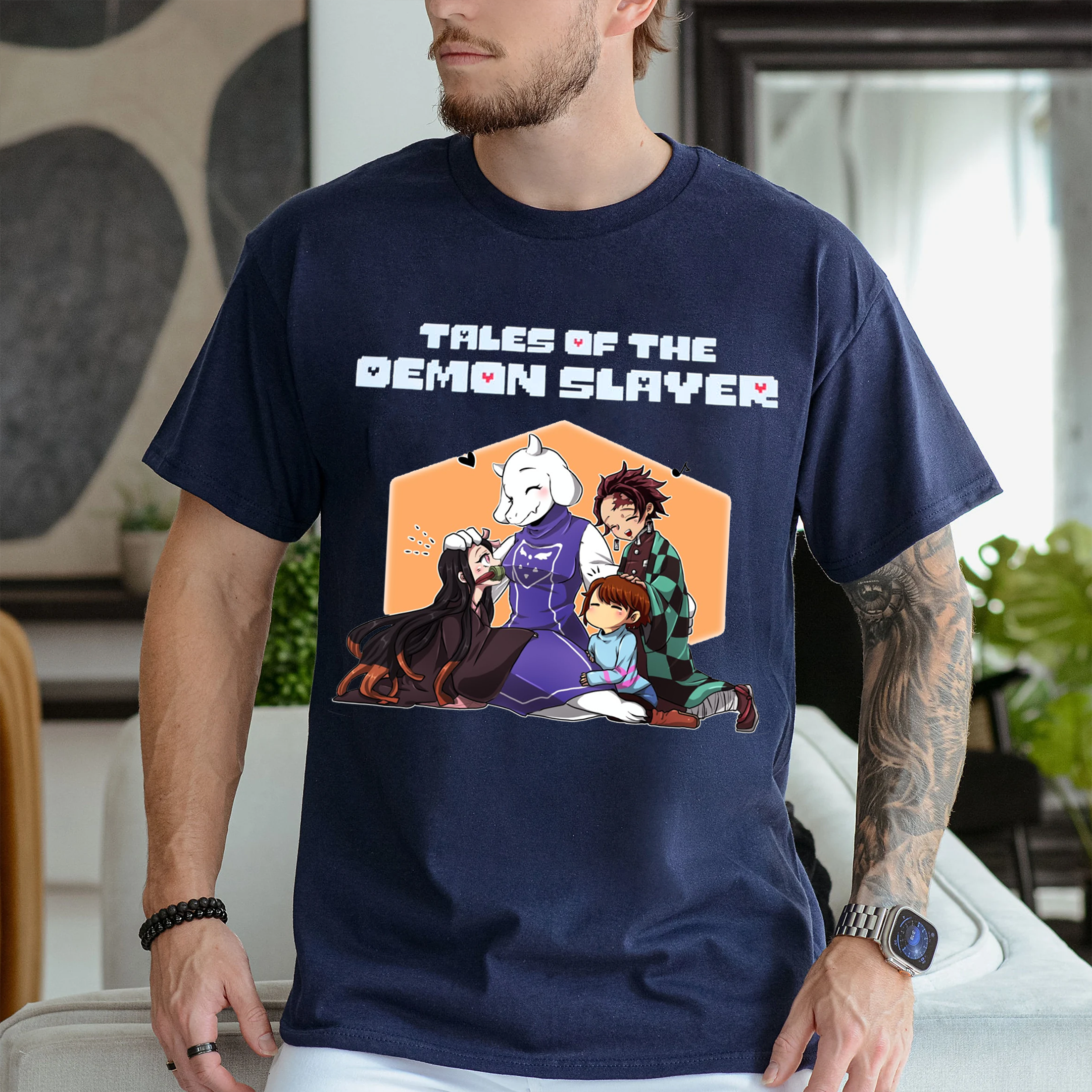 Undertale x Demon Slayer Graphic Unisex T-shirt/Crewneck/Hoodie