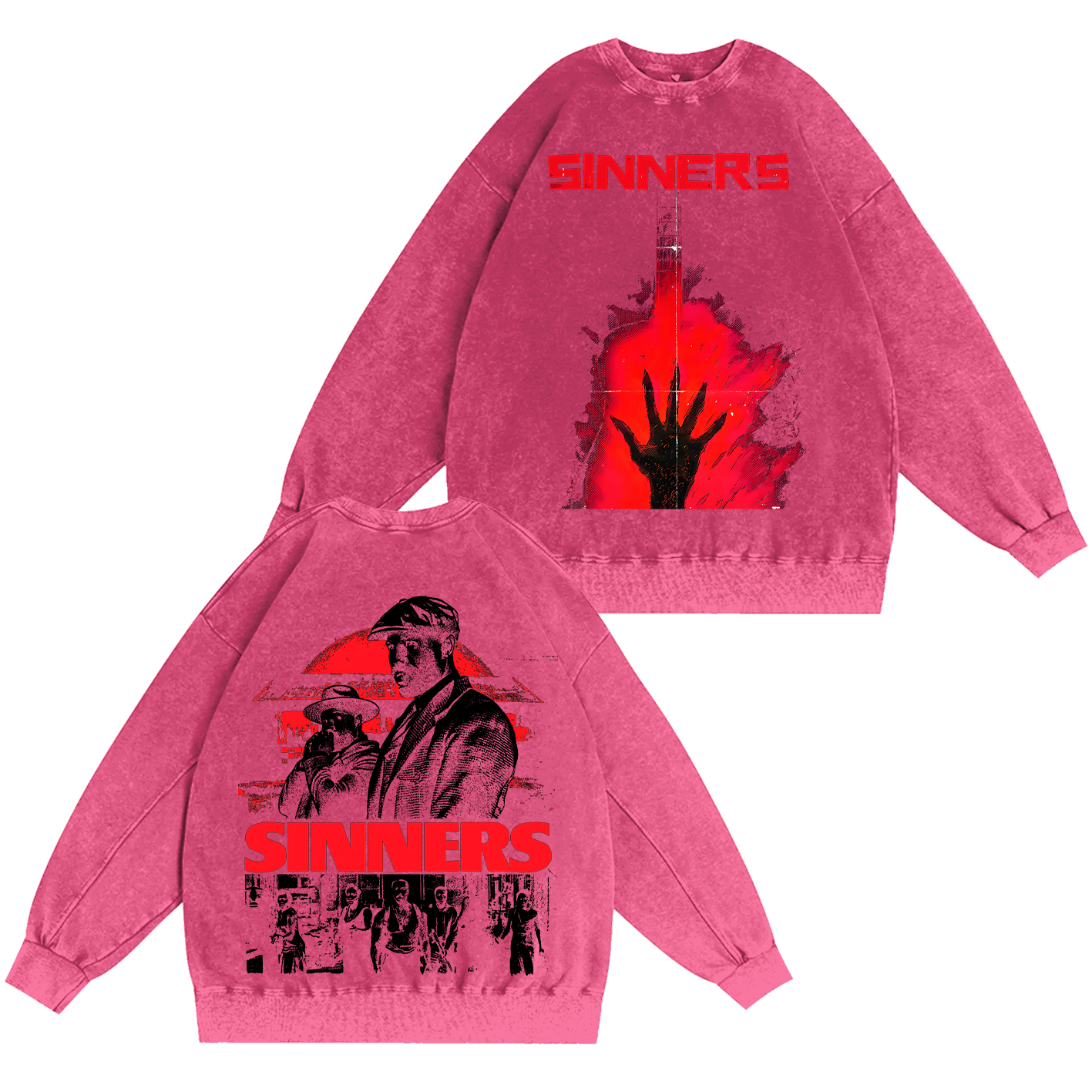Sinners Movie Oversized T-shirt/Crewneck/Hoodie