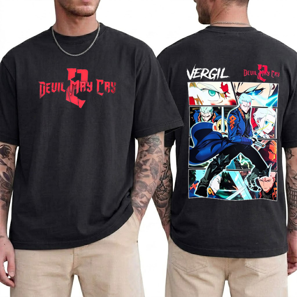 Devil May Cry Vergil Oversized T-shirt/Crewneck/Hoodie