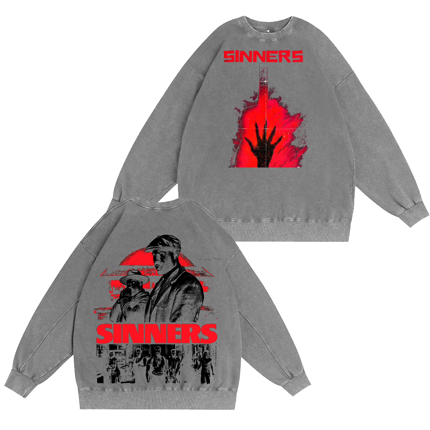 Sinners Movie Oversized T-shirt/Crewneck/Hoodie