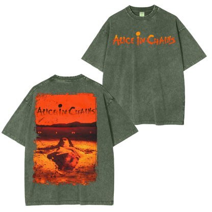 Alice in Chains Washed Unisex T-Shirt