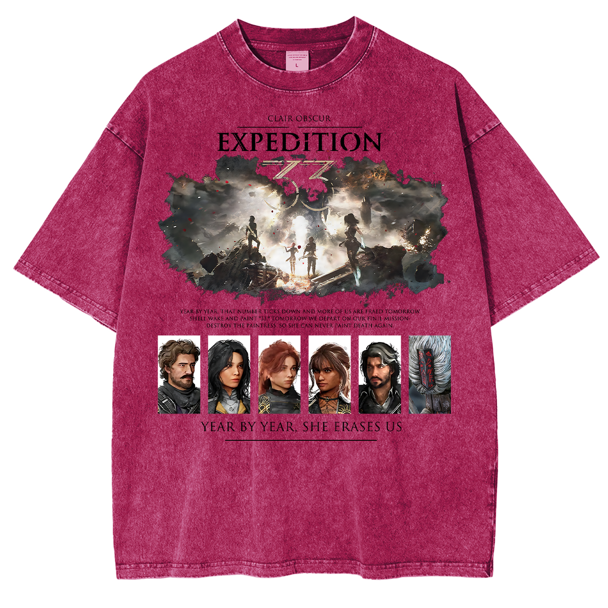 Clair Obscur Expedition 33 Oversized T-shirt/Crewneck/Hoodie