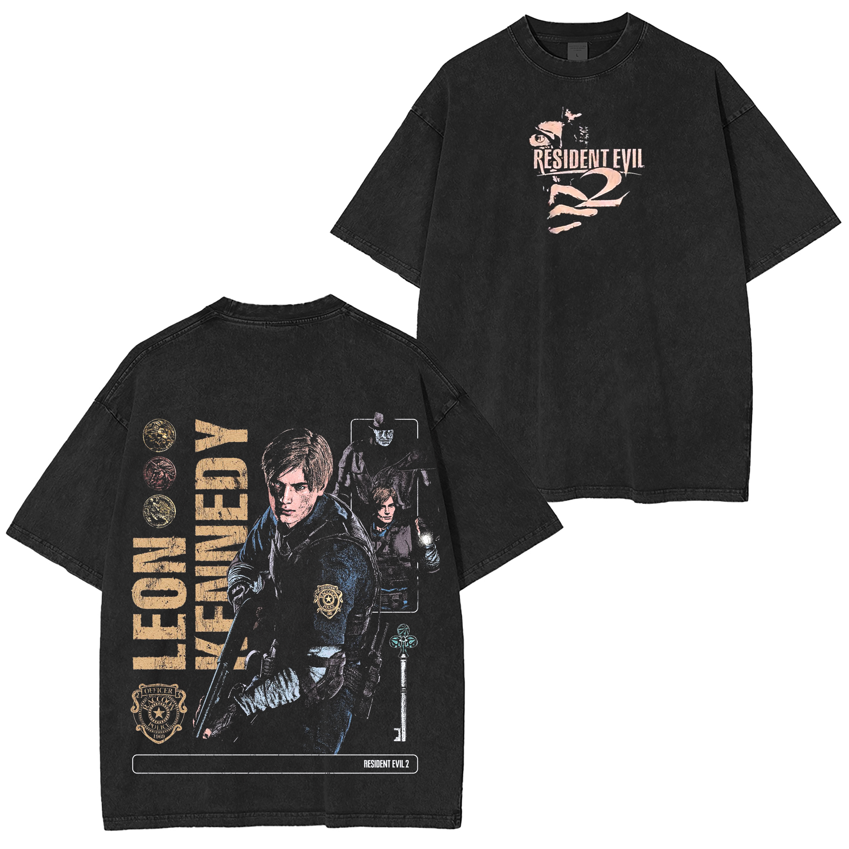 Resident Evil Leon Kennedy Requiem Oversized T-shirt/Crewneck/Hoodie