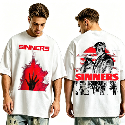 Sinners Movie Oversized T-shirt/Crewneck/Hoodie