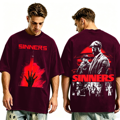 Sinners Movie Oversized T-shirt/Crewneck/Hoodie