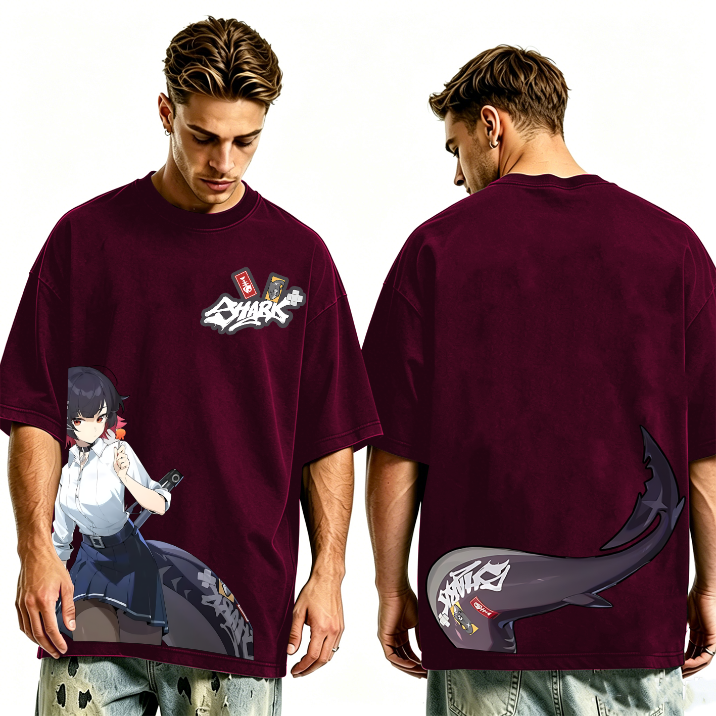 Remielle Dan Zenless Zone Zero game Oversized T-shirt/Crewneck/Hoodie