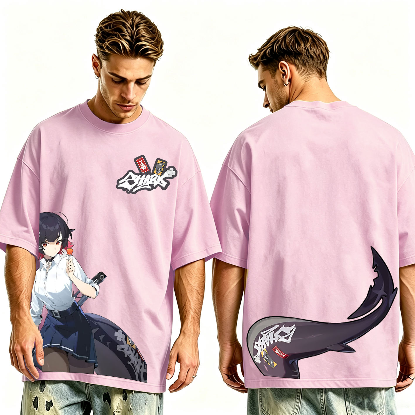 Remielle Dan Zenless Zone Zero game Oversized T-shirt/Crewneck/Hoodie