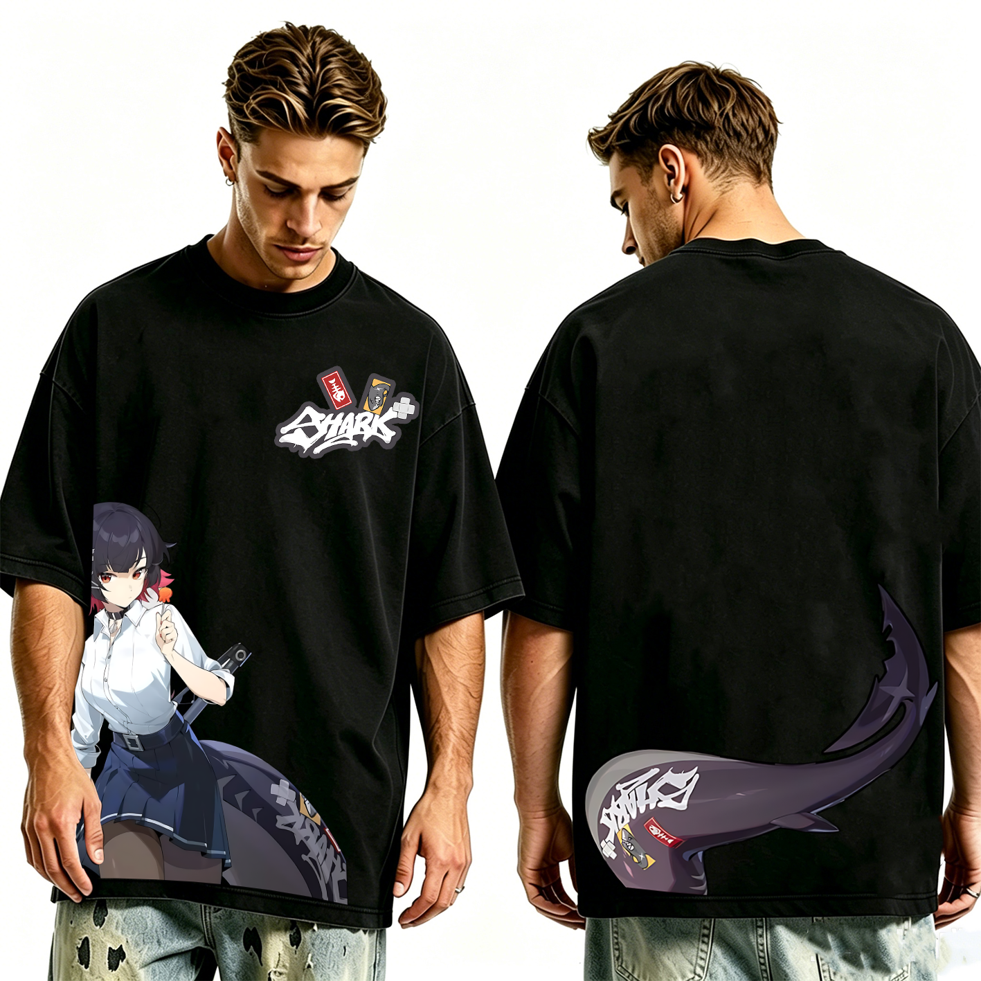 Remielle Dan Zenless Zone Zero game Oversized T-shirt/Crewneck/Hoodie
