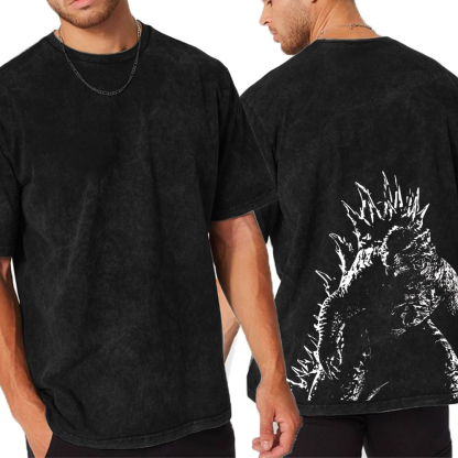 Godzilla Unisex Washed T-Shirt