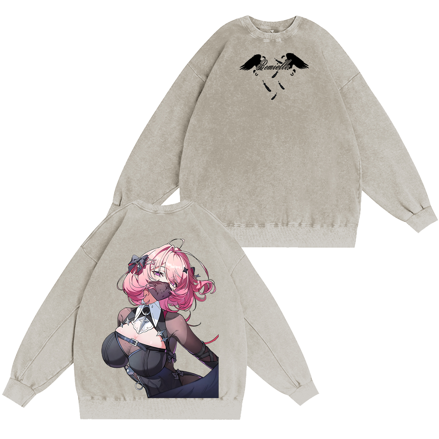 Zenless Zone Zero Remielle Washed T-shirt/Crewneck/Hoodie