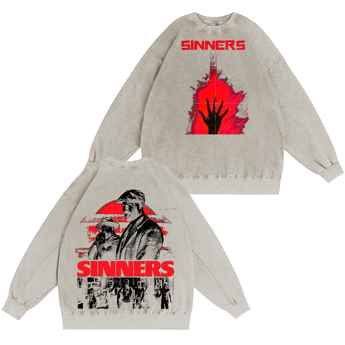 Sinners Movie Oversized T-shirt/Crewneck/Hoodie