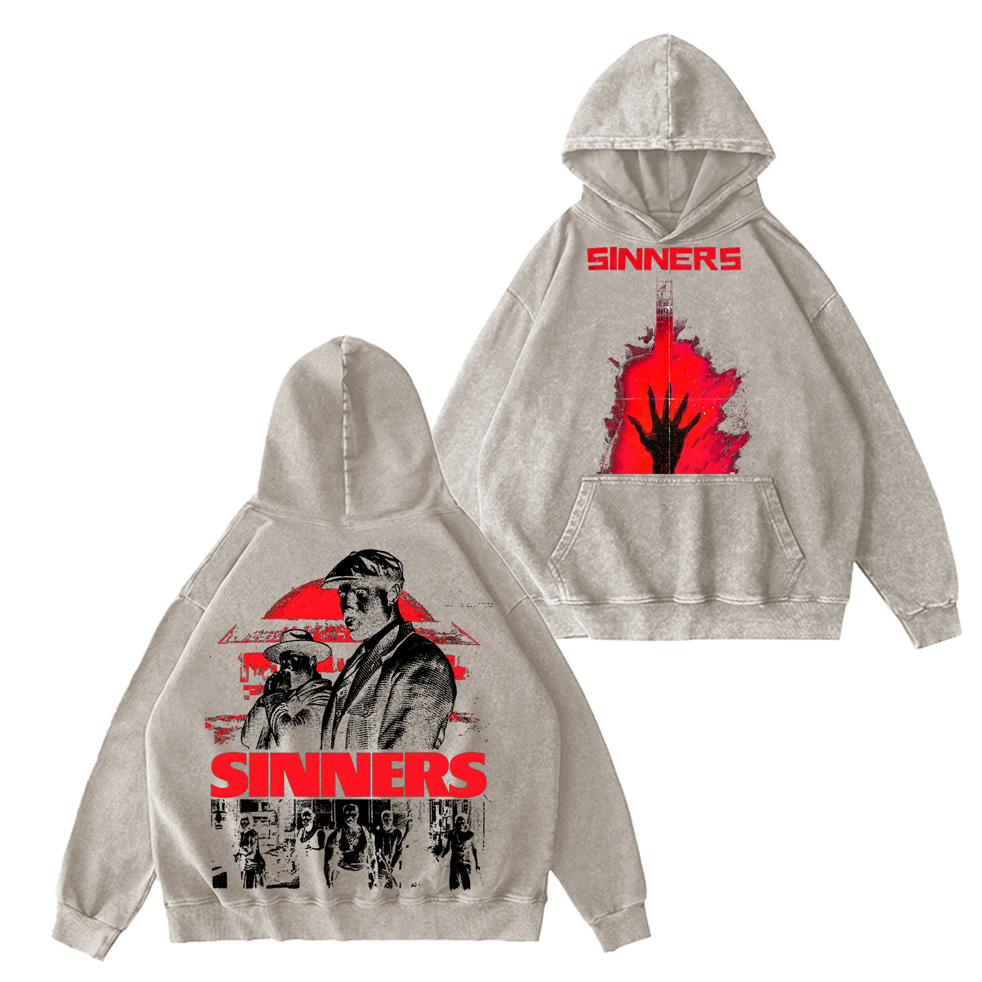 Sinners Movie Oversized T-shirt/Crewneck/Hoodie