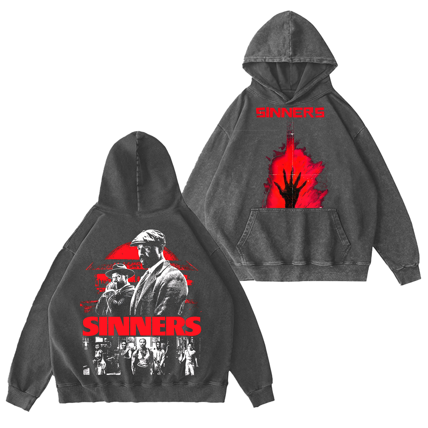 Sinners Movie Oversized T-shirt/Crewneck/Hoodie