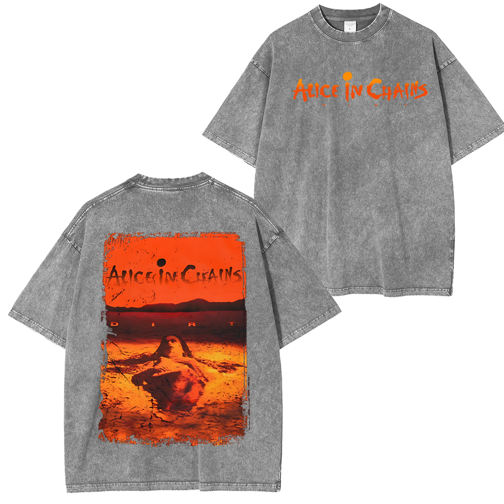 Alice in Chains Washed Unisex T-Shirt