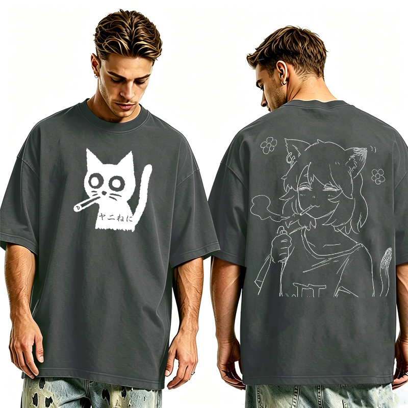 Yani Neko Oversized T-shirt/Crewneck/Hoodie