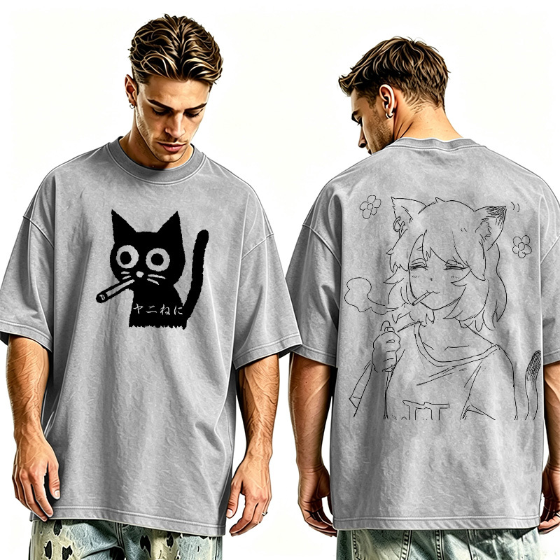 Yani Neko Oversized T-shirt/Crewneck/Hoodie