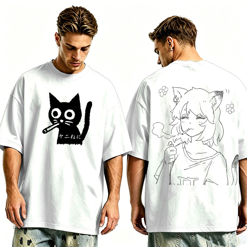 Yani Neko Oversized T-shirt/Crewneck/Hoodie