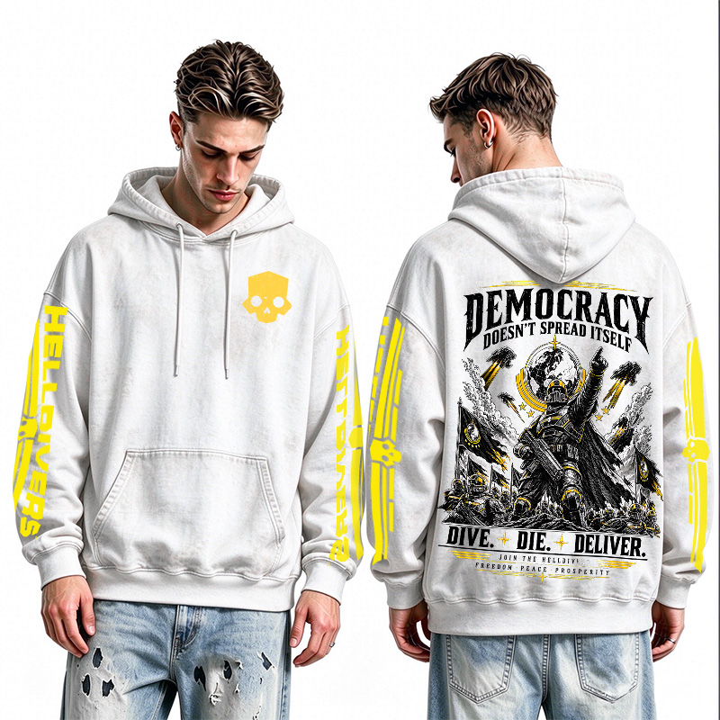 Helldivers Oversized T-shirt/Crewneck/Hoodie