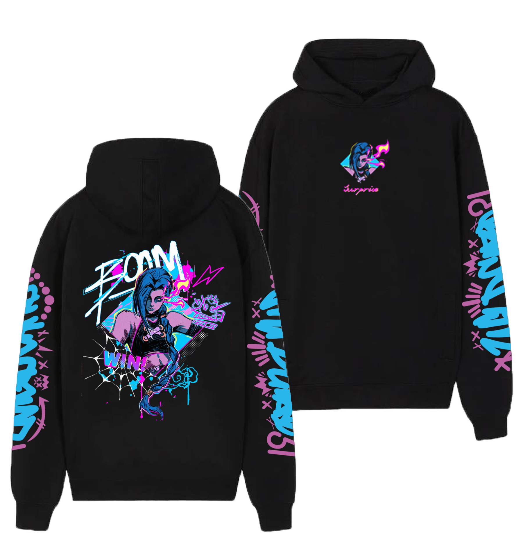 ]Jinx Oversized Hoodie