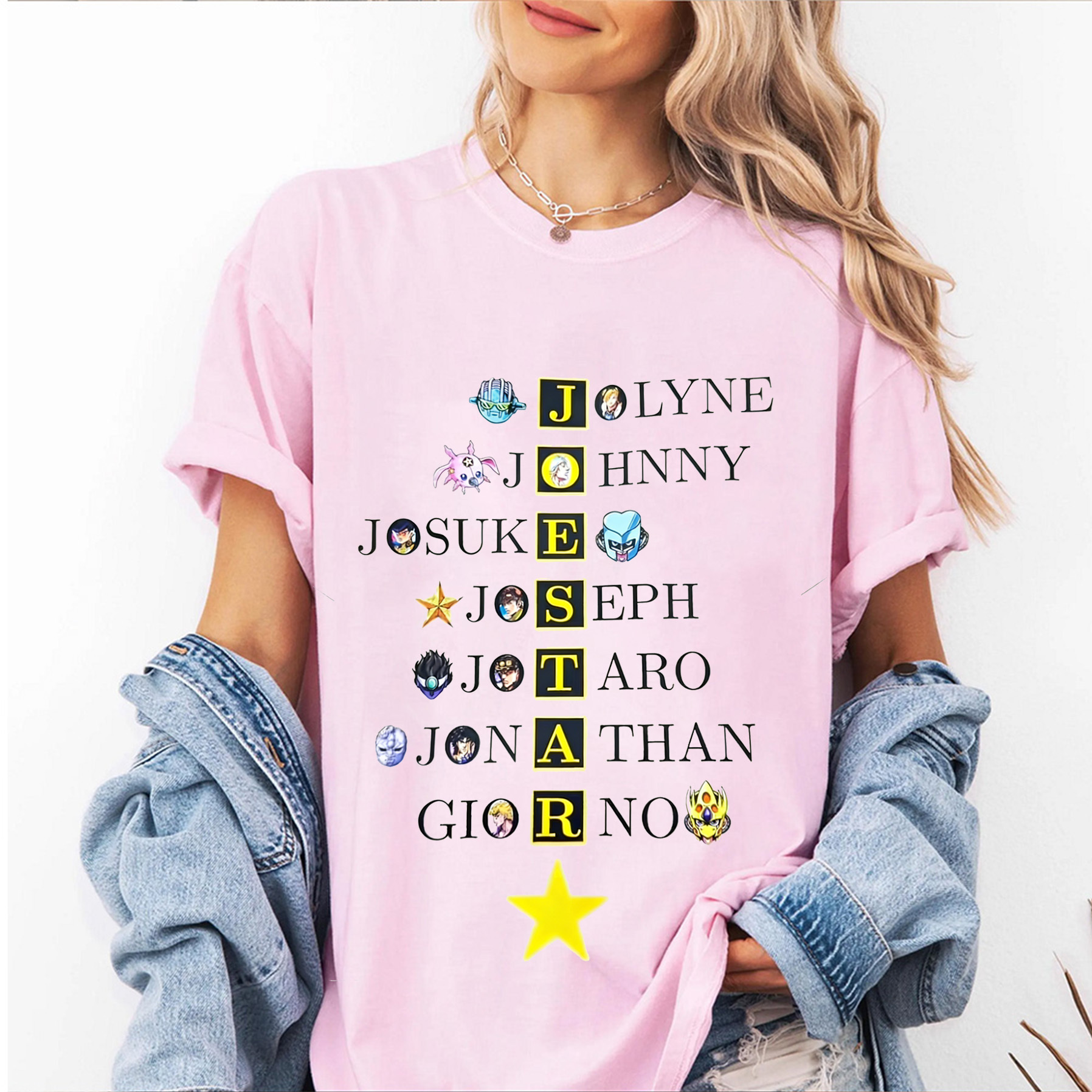 Josuke Higashikata Oversized T-shirt/Crewneck/Hoodie