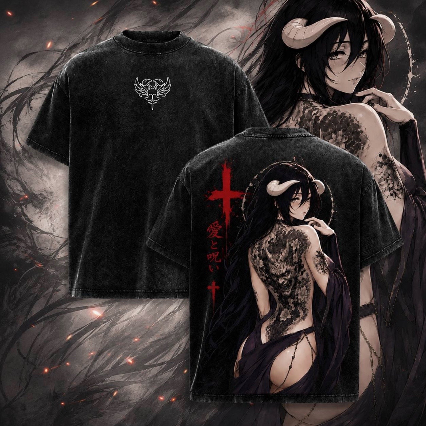 Tokyo Ghoul Vintage Unisex Washed T-Shirt