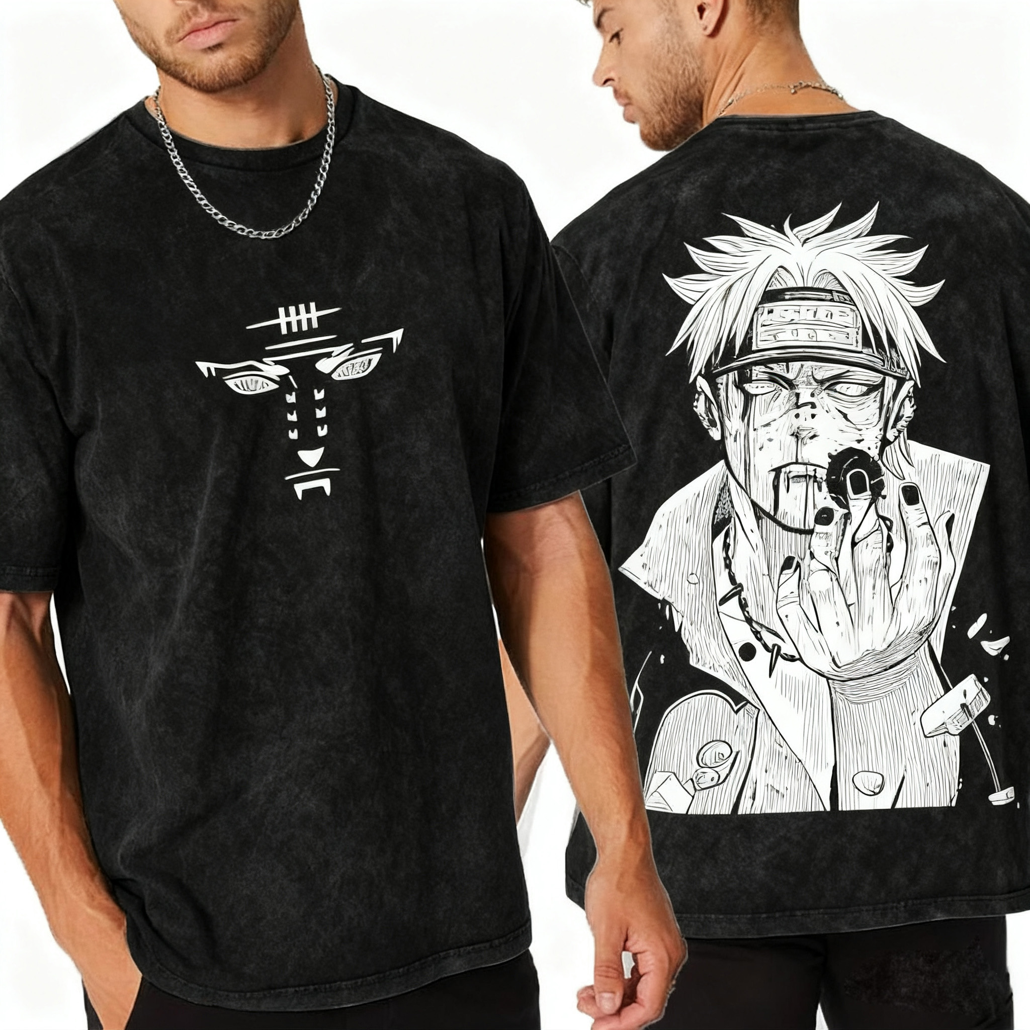 Naruto Painnagato Print T-Shirt